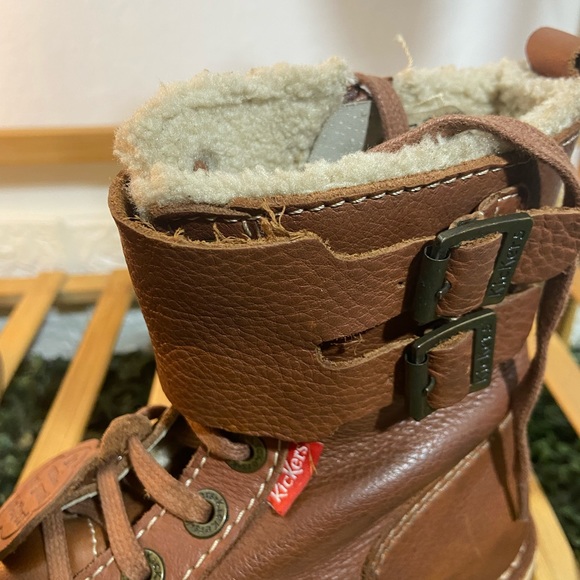 Kickers Brown Boots. Size- 38 - Picture 8 of 13